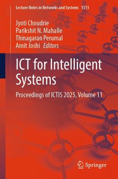 Cover ICT for Intelligent Systems (eBook, PDF)