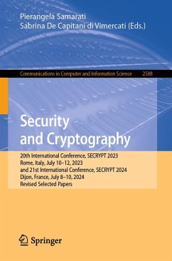 Cover Security and Cryptography (eBook, PDF)