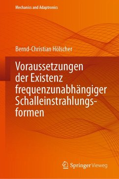 Cover Voraussetzungen der Existenz frequenzunabhängiger Schalleinstrahlungsformen (eBook, PDF)