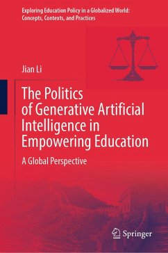 Cover The Politics of Generative Artificial Intelligence in Empowering Education (eBook, PDF)