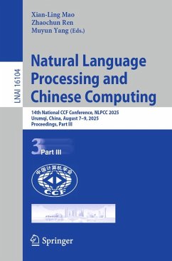 Natural Language Processing and Chinese Computing (eBook, PDF)