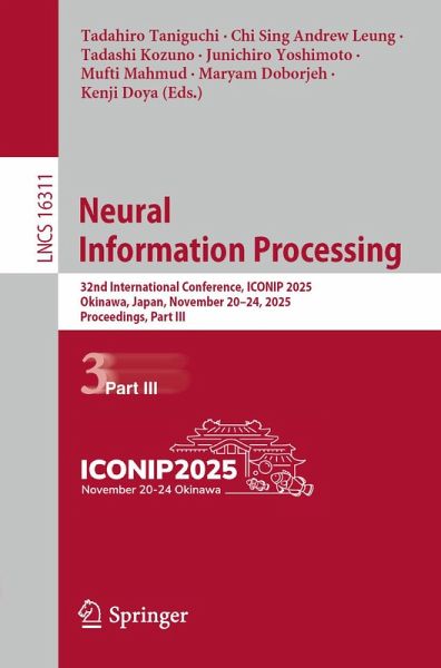 Neural Information Processing (eBook, PDF) Neural Information Processing (eBook, PDF)