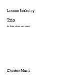 Lennox Berkeley: Trio For Flute, Oboe And Piano Flute, Oboe, Piano Chamber Score and Parts