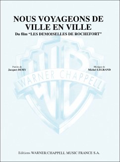 Cover Michel Legrand, Nous Voyageons de Ville en Ville Vocal and Piano Buch