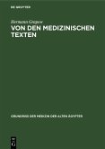 Von den medizinischen Texten (eBook, PDF)