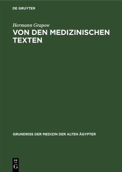 Cover Von den medizinischen Texten (eBook, PDF)