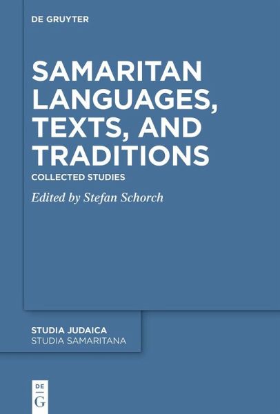 Samaritan Languages, Texts, and Traditions (eBook, PDF)