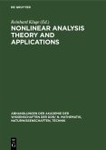 Nonlinear Analysis Theory and Applications (eBook, PDF)