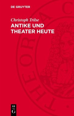 Cover Antike und Theater heute (eBook, PDF)