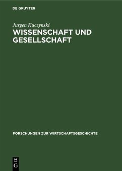 Cover Wissenschaft und Gesellschaft (eBook, PDF)