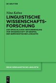 Linguistische Wissenschaftsforschung (eBook, ePUB)