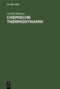 Chemische Thermodynamik (eBook, PDF) - Münster, Arnold