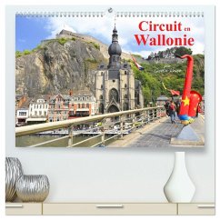 Cover Circuit en Wallonie (Calendrier mural 2026 DIN A2 vertical) calendrier de bureau
