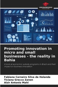 Cover Promoting innovation in micro and small businesses - the reality in Bahia