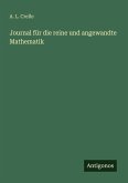 Journal für die reine und angewandte Mathematik Journal für die reine und angewandte Mathematik
