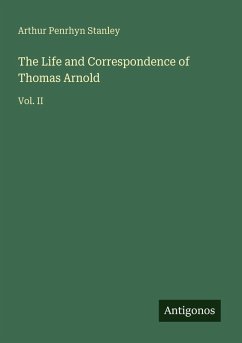 Cover The Life and Correspondence of Thomas Arnold