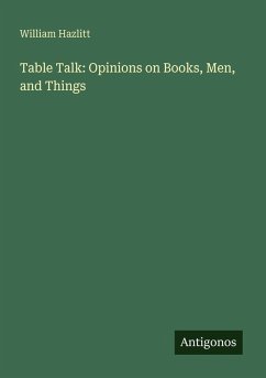 Cover Table Talk: Opinions on Books, Men, and Things