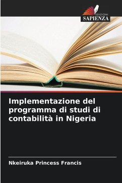 Cover Implementazione del programma di studi di contabilità in Nigeria