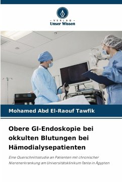 Cover Obere GI-Endoskopie bei okkulten Blutungen bei Hämodialysepatienten
