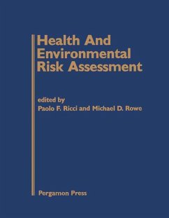 Cover Health and Environmental Risk Assessment (eBook, PDF)