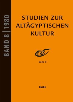 Cover Studien zur Altägyptischen Kultur Band 8 (eBook, PDF)