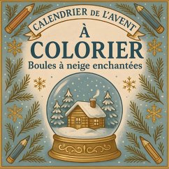 Cover Calendrier de l'Avent à colorier