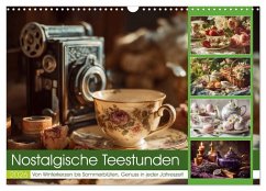 Cover Nostalgische Teestunden (Wandkalender 2026 DIN A3 quer), CALVENDO Monatskalender