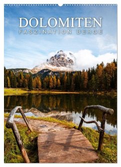 Cover Die Dolomiten - Berge, die begeistern (Wandkalender 2026 DIN A2 hoch), CALVENDO Monatskalender