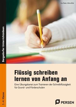 Cover Flüssig schreiben lernen von Anfang an