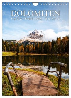 Cover Die Dolomiten - Berge, die begeistern (Wandkalender 2026 DIN A4 hoch), CALVENDO Monatskalender