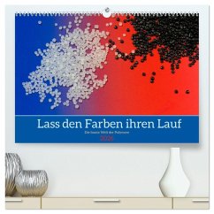 Cover Lass den Farben ihren Lauf (hochwertiger Premium Wandkalender 2026 DIN A2 quer), Kunstdruck in Hochglanz