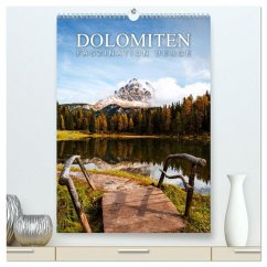 Cover Die Dolomiten - Berge, die begeistern (hochwertiger Premium Wandkalender 2026 DIN A2 hoch), Kunstdruck in Hochglanz