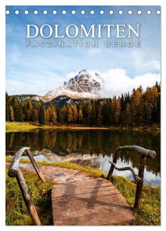 Cover Die Dolomiten - Berge, die begeistern (Tischkalender 2026 DIN A5 hoch), CALVENDO Monatskalender