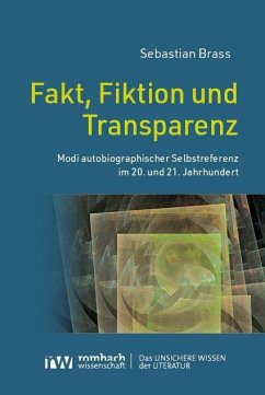 Cover Fakt, Fiktion und Transparenz