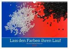Cover Lass den Farben ihren Lauf (Wandkalender 2026 DIN A3 quer), CALVENDO Monatskalender
