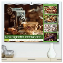 Cover Nostalgische Teestunden (hochwertiger Premium Wandkalender 2026 DIN A2 quer), Kunstdruck in Hochglanz