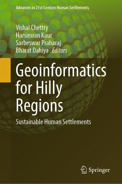 Cover Geoinformatics for Hilly Regions (eBook, PDF)