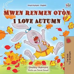 Cover I Love Autumn (Haitian Creole English Bilingual Book for Kids)