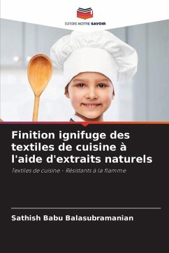 Cover Finition ignifuge des textiles de cuisine à l'aide d'extraits naturels