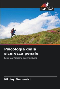 Cover Psicologia della sicurezza penale