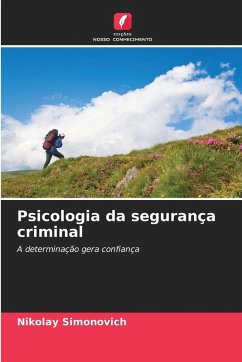 Cover Psicologia da segurança criminal