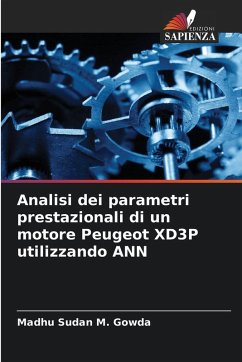 Cover Analisi dei parametri prestazionali di un motore Peugeot XD3P utilizzando ANN