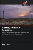 Sprite, fulmini e temporali