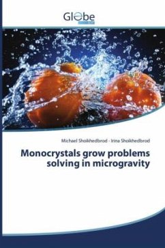 Cover Monocrystals grow problems solving in microgravity
