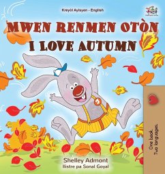 Cover I Love Autumn (Haitian Creole English Bilingual Book for Kids)