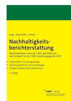 Cover Nachhaltigkeitsberichterstattung (eBook, PDF)