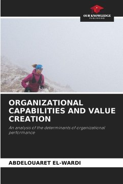 Cover ORGANIZATIONAL CAPABILITIES AND VALUE CREATION