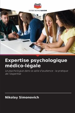 Cover Expertise psychologique médico-légale