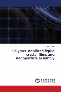 Cover Polymer-stabilized liquid crystal films and nanoparticle assembly