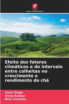 Cover Efeito dos fatores climáticos e do intervalo entre colheitas no crescimento e rendimento do chá